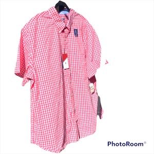 IZOD Men’s advantage Poplin Button Up 3XL